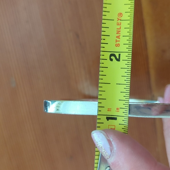 Bangle bracelet Sterling silver Taxco Mexico 925 - Picture 5 of 5